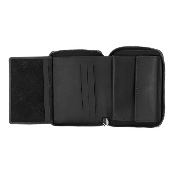 Golden Head Polo Porte-monnaie Protection RFID Cuir véritable 12.5 cm