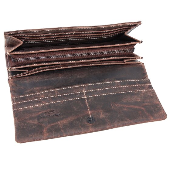 Jack Kinsky Baltimore 513 Porte-monnaie en cuir 19 cm
