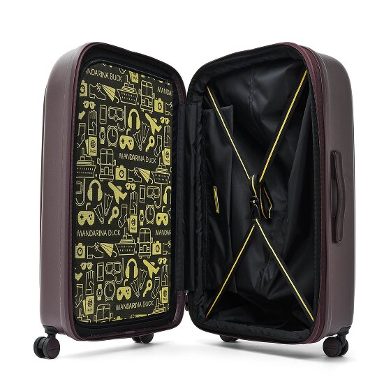 Mandarina Duck Logoduck + 4 roulettes Trolley L 75 cm