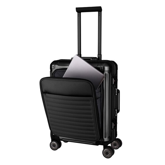 Travelite Next 4 roulettes Trolley de cabine 55 cm Compartiment pour ordinateur portable