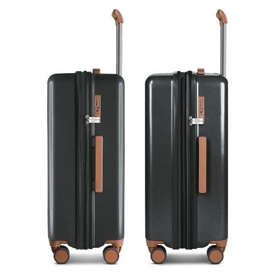 Bric's Ferrara 4 roues Set de valises 3 pièces avec soufflet d'extension