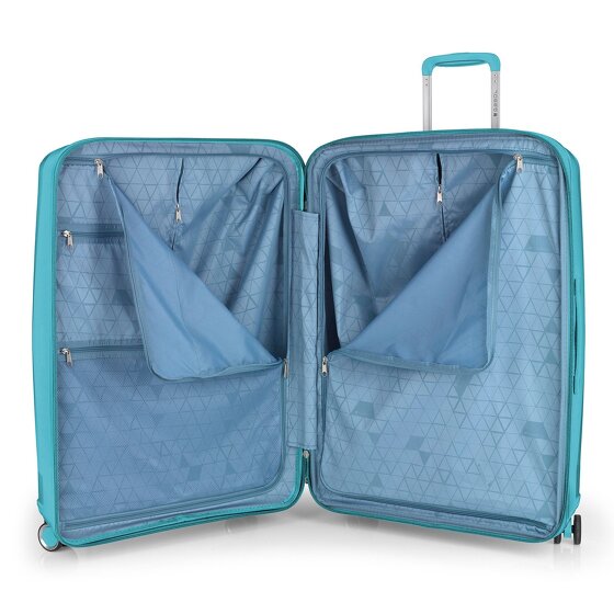Gabol Queens 4 roulettes Set de valises 2 pièces avec soufflet d'extension