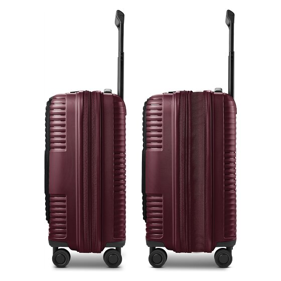 Redolz Essentials 17 2.0 4 roues Valise cabine 55 cm Compartiment ordinateur avec soufflet d'extension