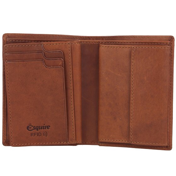 Esquire Dallas Porte-monnaie Protection RFID Cuir 10 cm