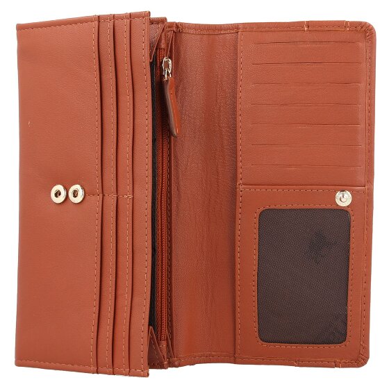 mano Don Leonardo Porte-monnaie RFID cuir 18 cm