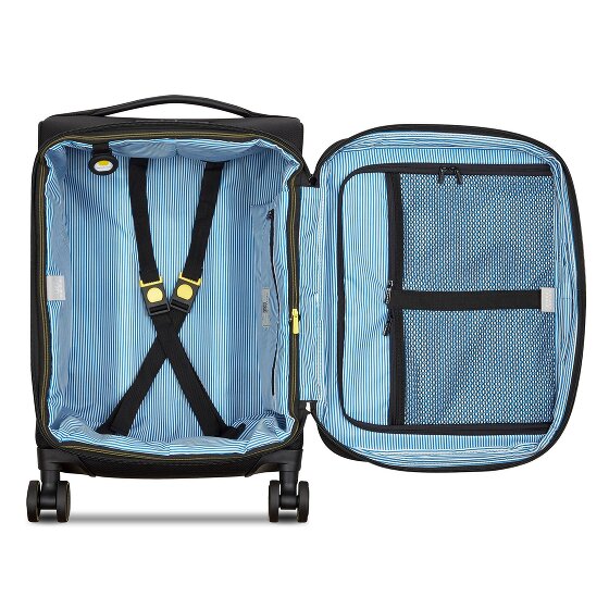 Delsey Paris Montmartre 3 4 roulettes Trolley de cabine 55 cm avec soufflet d'extension