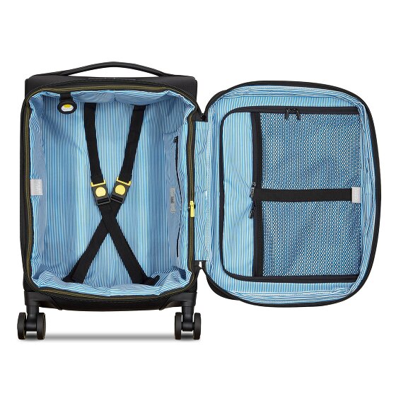 Delsey Paris Montmartre 3 4 roulettes Trolley de cabine 55 cm avec soufflet d'extension
