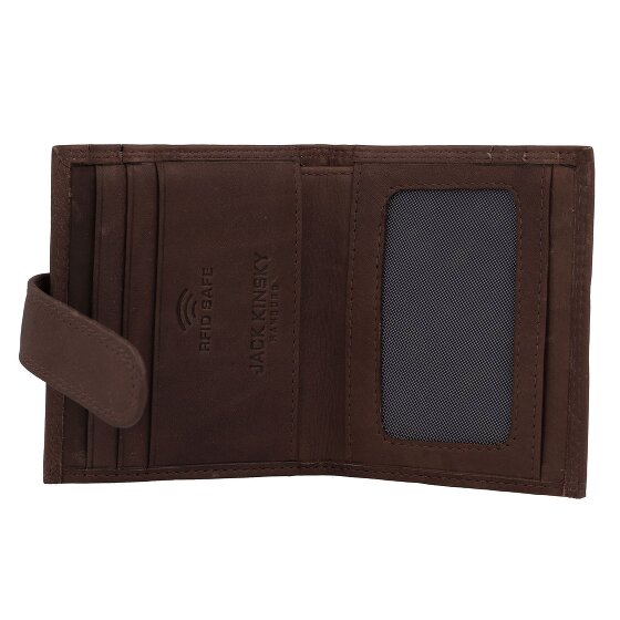 Jack Kinsky Aruba Porte-monnaie Protection RFID Cuir 10 cm