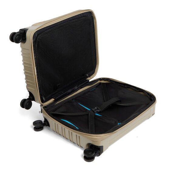 Piquadro PQ-Light 4 roues Valise cabine S 56 cm Compartiment ordinateur avec soufflet d'extension