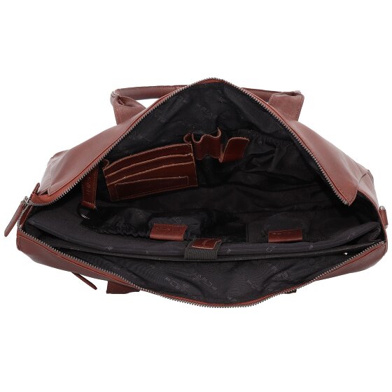 Plevier Rock Copal Sac à bandoulière Cuir 44 cm Compartiment pour ordinateur portable