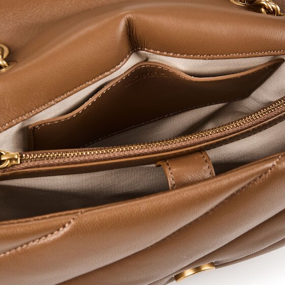 PINKO Love Puff Sac à bandoulière Cuir véritable 27 cm