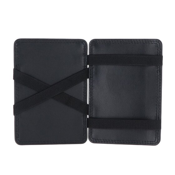 Golden Head Polo Étui pour cartes de crédit Protection RFID Cuir véritable 7.5 cm