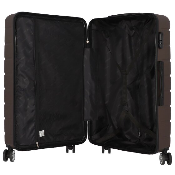 Nowi Bergamo 4 roulettes Trolley 75 cm