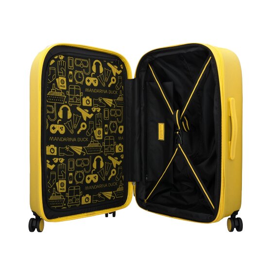 Mandarina Duck Logoduck 4 roues trolley 69 cm