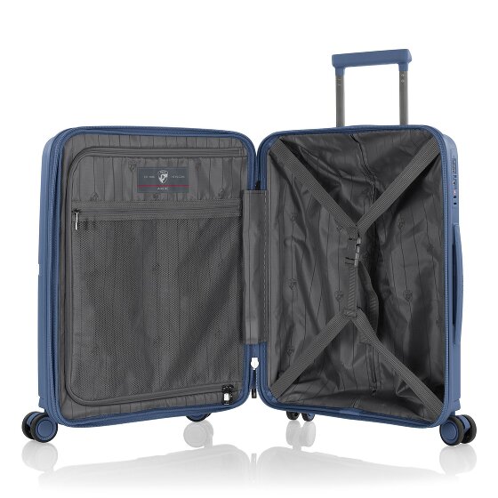 Heys AirLite 4 roulettes Trolley de cabine S 53 cm avec soufflet d'extension