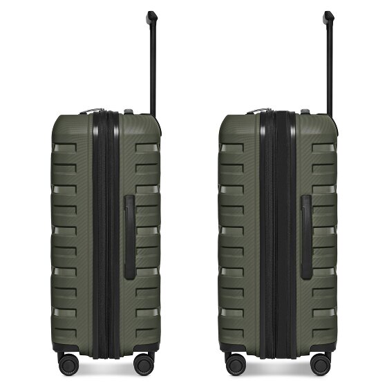 Smartbox Edition 01 4 roues Set de valises 3 pièces avec soufflet d'extension