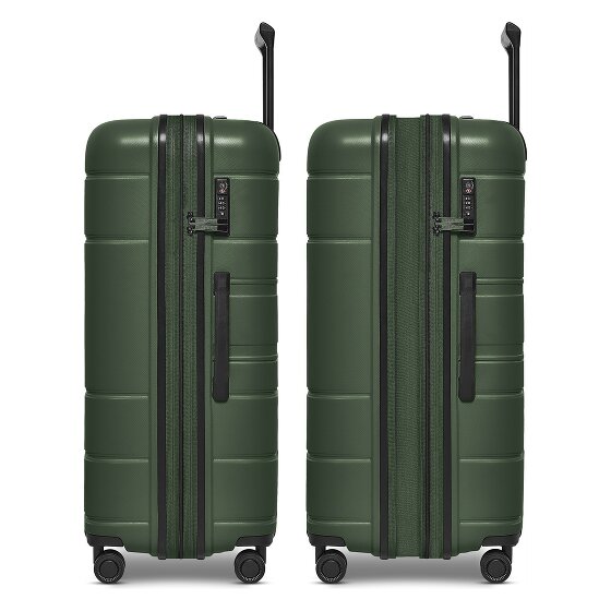 Redolz Essentials 11 4 roues Valise cabine 76 cm avec soufflet d'extension