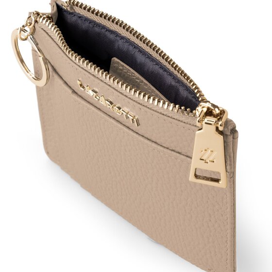 Lazarotti Bologna Leather Étui à clés en cuir 11,5 cm avec poche Air Tag