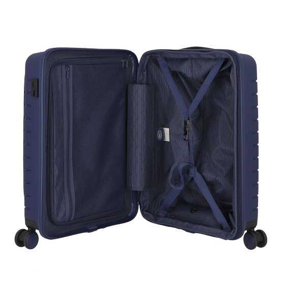 Bric's Ulisse 4 roulettes Trolley de cabine 55 cm avec soufflet d'extension