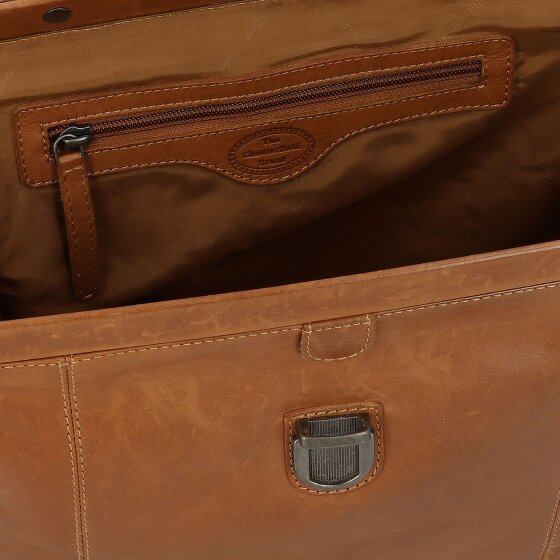 The Chesterfield Brand Wax Pull Up Mallette de médecin Cuir 32 cm