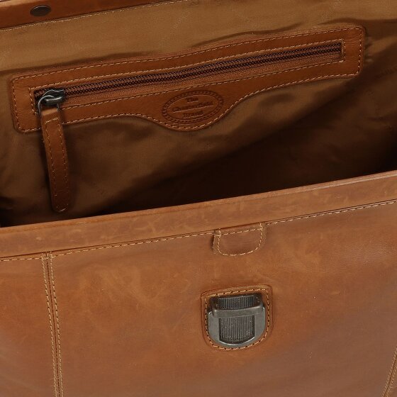 The Chesterfield Brand Wax Pull Up Mallette de médecin Cuir 32 cm