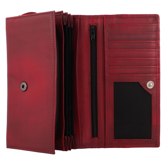 Greenburry Destressed Porte-monnaie Protection RFID Cuir 18.5 cm