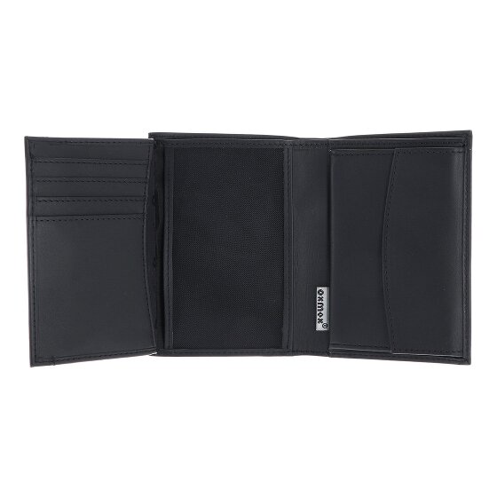 oxmox Leather Porte-monnaie Protection RFID Cuir véritable 13 cm