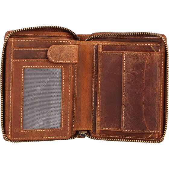 Greenburry Vintage Porte-monnaie Cuir véritable 12.5 cm
