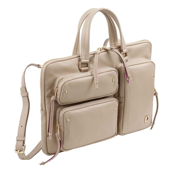 DuDu Pocket Attaché-case Cuir véritable 36 cm Compartiment ordinateur