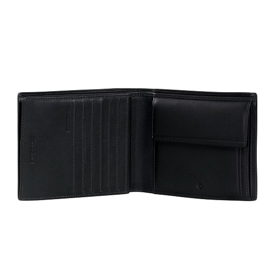 Samsonite Attack 3.0 Porte-monnaie Protection RFID Cuir véritable 13 cm