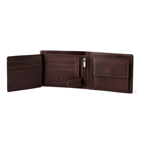 Jack Kinsky Porto 101 Porte-monnaie Protection RFID Cuir 12.5 cm