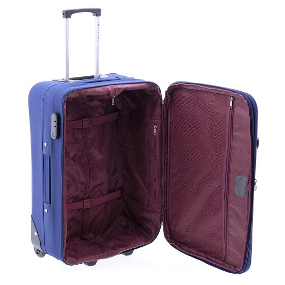 Gladiator 2100 2 roulettes Trolley 61 cm avec soufflet d'extension