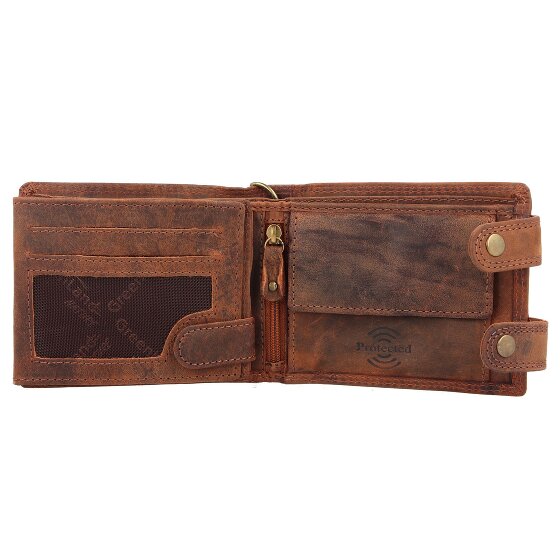 Greenland Nature Montenegro Porte-monnaie RFID Cuir 12 cm