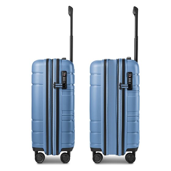 Redolz Essentials 11 4 roues Valise cabine 55 cm avec soufflet d'extension