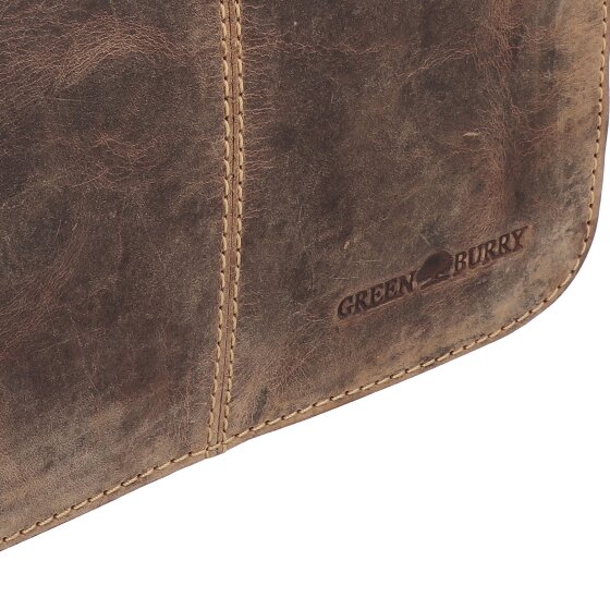 Greenburry Sac à bandoulière Vintage en cuir 20 cm