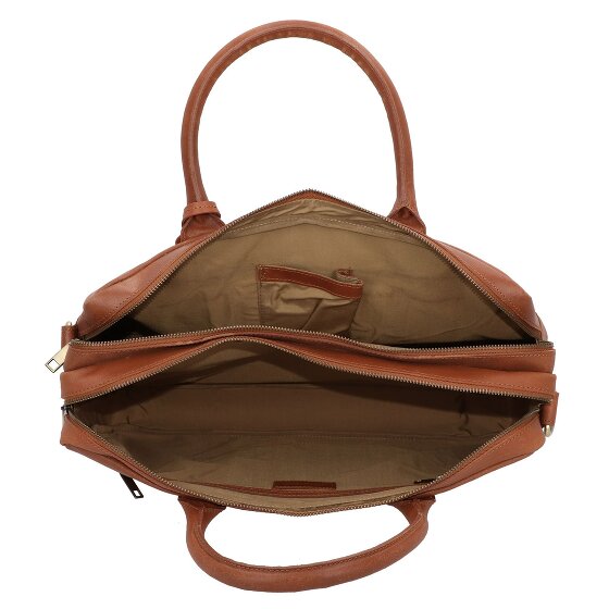 Burkely Porte-documents Vintage Taylor en cuir, 40 cm, compartiment pour ordinateur portable