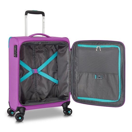 Roncato Lite Soft Neon 4 roulettes Trolley de cabine 55 cm