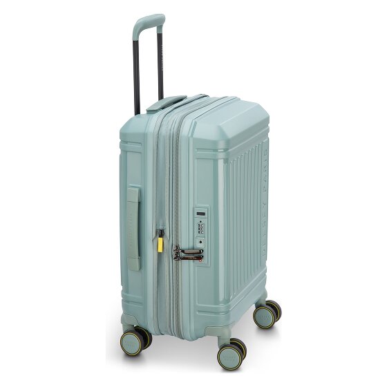 Delsey Paris Lutece 4 roues Valise cabine 55 cm '"avec soufflet d''extension"'