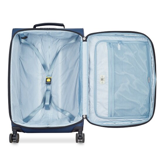 Delsey Paris Turenne Soft 4 roulettes Trolley 68 cm avec soufflet d'extension