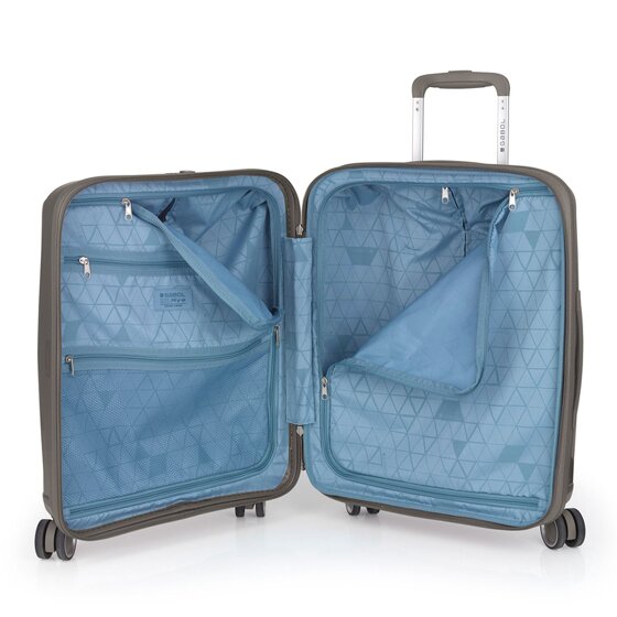Gabol Queens 4 roues Valise cabine S 54 cm avec soufflet d'extension