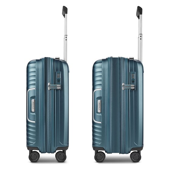 Redolz Essentials 01 4 roues Valise cabine 53 cm avec soufflet d'extension
