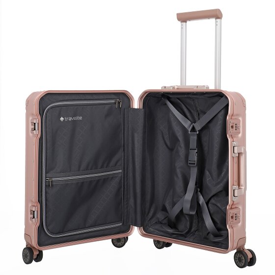 Travelite Next 4 roulettes Trolley de cabine 55 cm Compartiment pour ordinateur portable