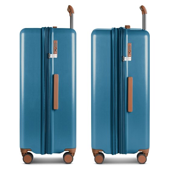 Bric's Ferrara 4 roulettes Trolley L 77 cm avec soufflet d'extension