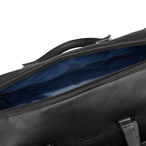 bugatti Black Sac de voyage Weekender Cuir 50 cm