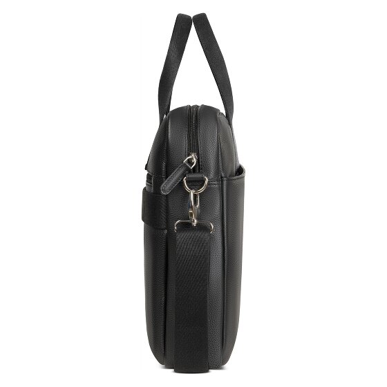 bugatti Valencia Attaché-case Cuir véritable 37 cm Compartiment ordinateur