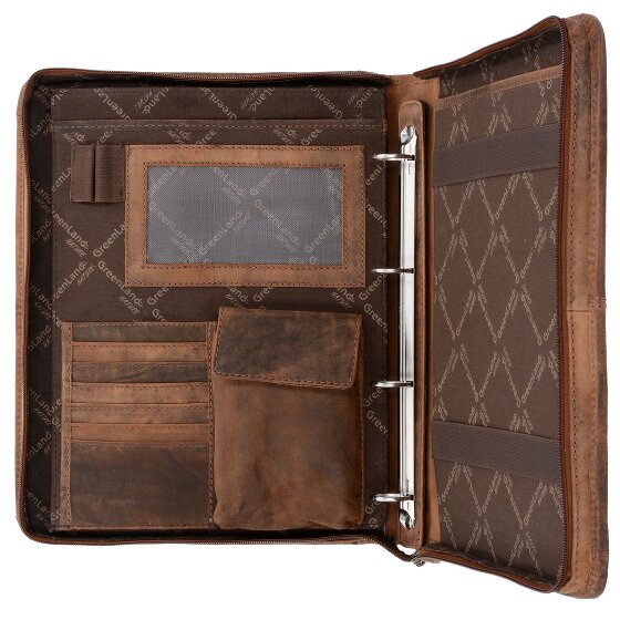 Greenland Nature Montenegro Porte-documents collège Cuir 34 cm