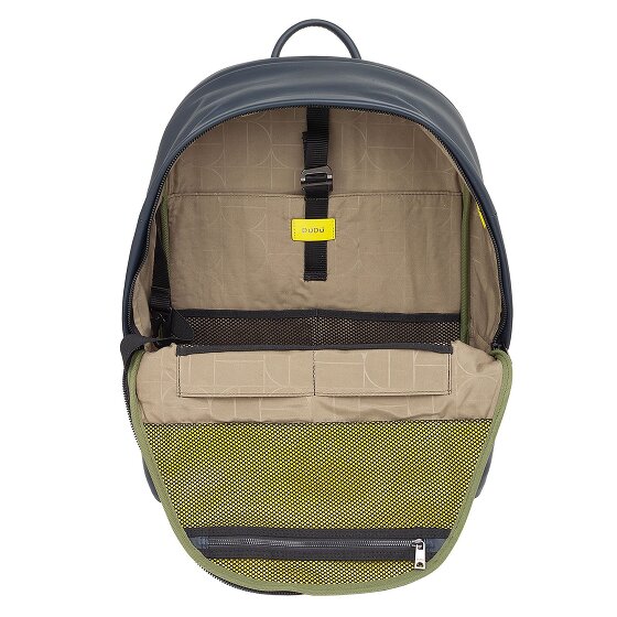 DuDu Casablanca Daypack Cuir véritable 40 cm Compartiment ordinateur