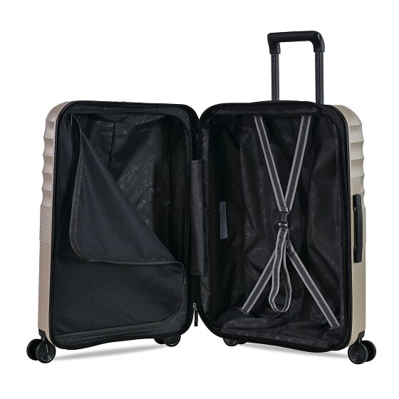 Eminent Dandelion 4 roulettes Trolley 61 cm avec soufflet d'extension