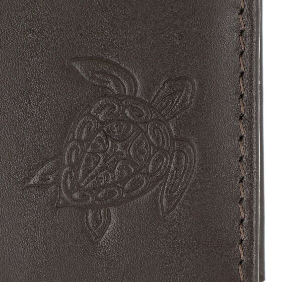 oxmox Leather Porte-monnaie Protection RFID Cuir véritable 11 cm