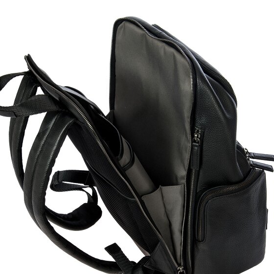 Bric's Torino Sac à dos en cuir 45 cm Compartiment pour ordinateur portable